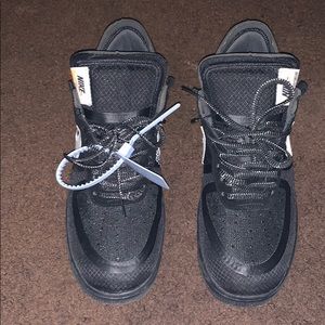 Off white af1 black/ white